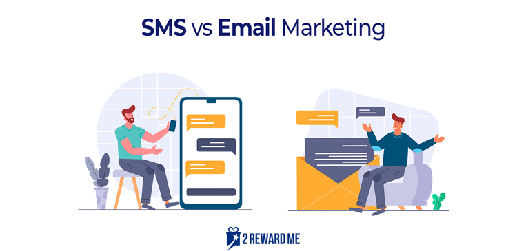 SMS vs Email Marketing.